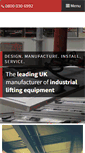 Mobile Screenshot of hands-lifting.co.uk